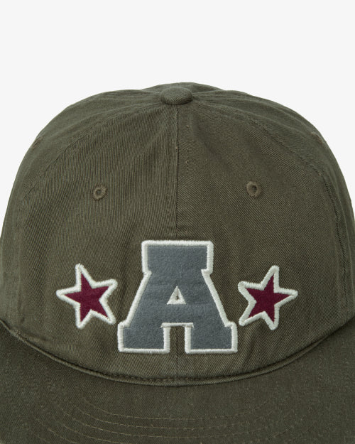 WASHED CAPITAL LOGO CAP - 3 COLORS KHAKI