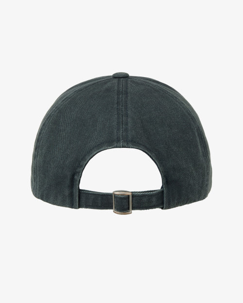WEB LOGO WASHED 5 PANNEL BALL CAP - 4 COLORS NAVY