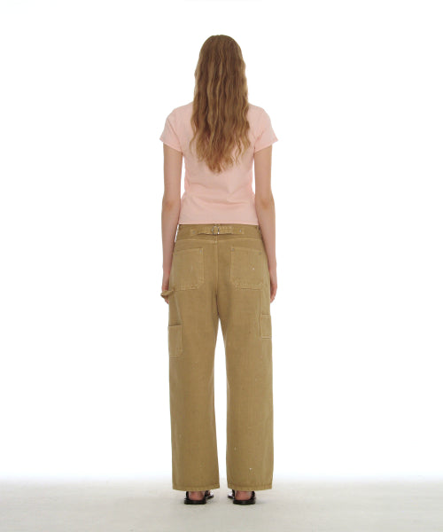 PERIOD PRINTED TEE - 7 COLORS PINK