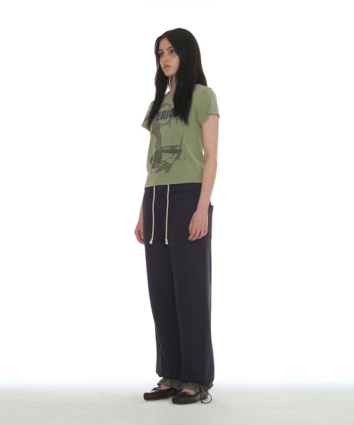 PERIOD PRINTED TEE - 7 COLORS GREEN