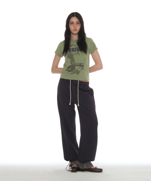 PERIOD PRINTED TEE - 7 COLORS GREEN