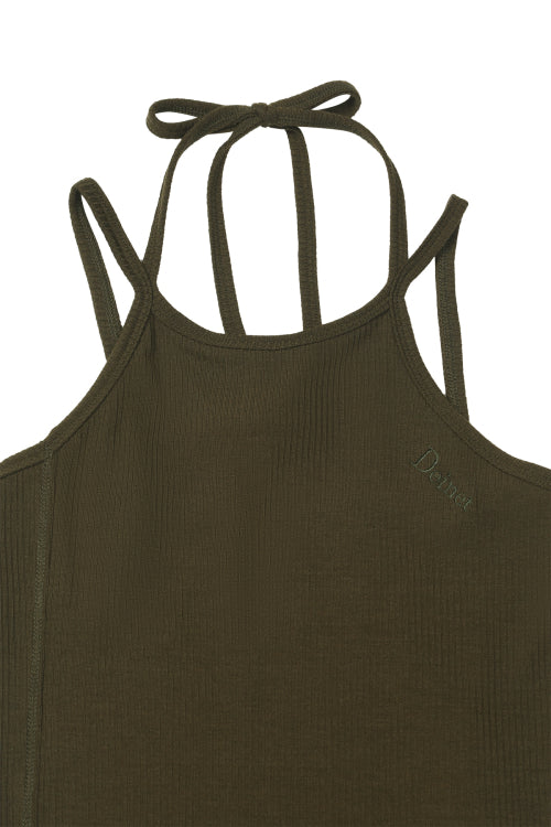 2WAY SLEEVELESS - 2 COLORS KHAKI