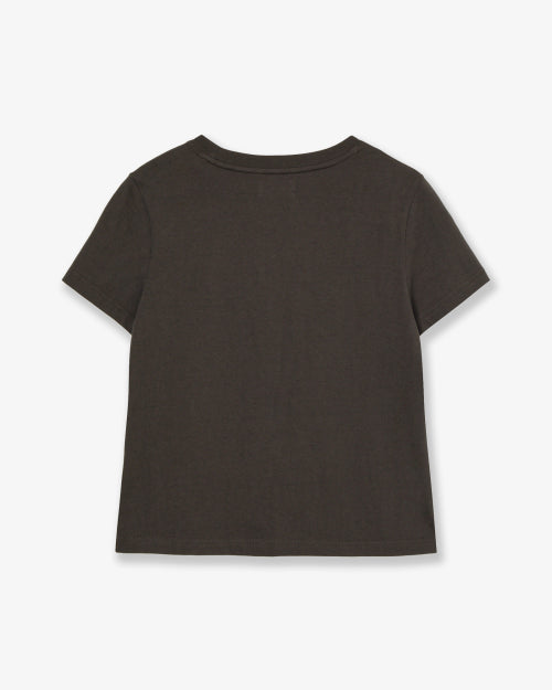 RINGO TEE - 2 COLORS DARK BROWN