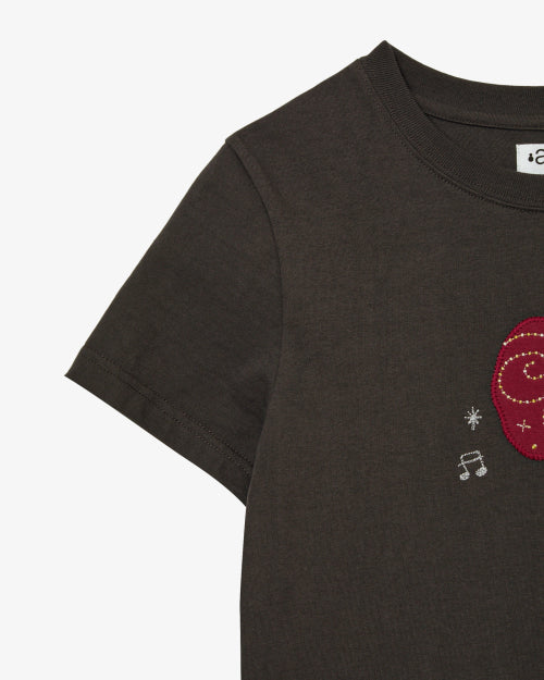 RINGO TEE - 2 COLORS DARK BROWN