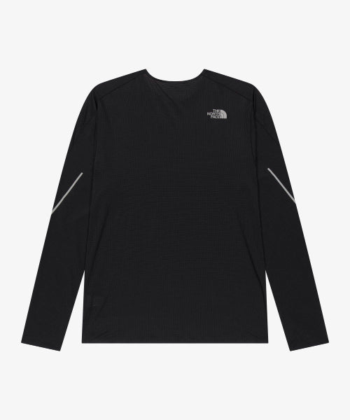 JET RUN LONG SLEEVE TEE BLACK