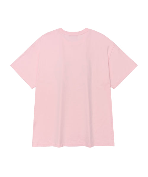 HEART SPRAY TEE - 3 COLORS PINK