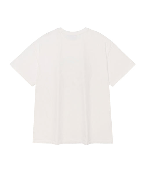 HEART SPRAY TEE - 3 COLORS WHITE