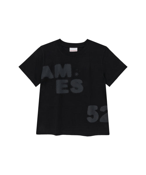 SPRAY 52 TYPO TEE - 3 COLORS BLACK