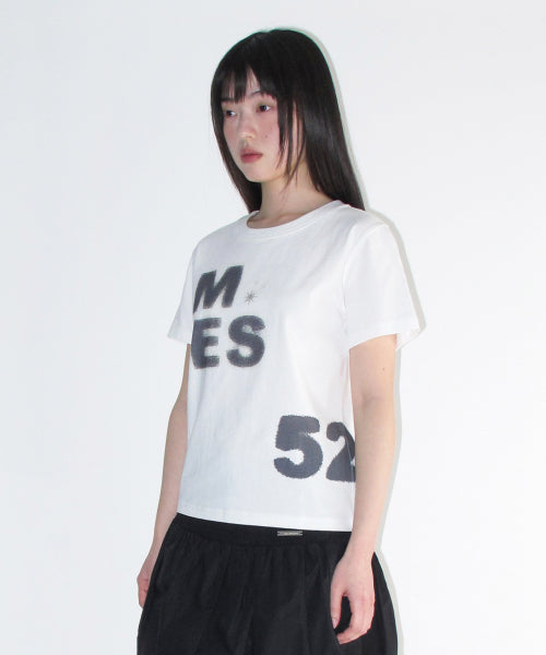 SPRAY 52 TYPO TEE - 3 COLORS WHITE
