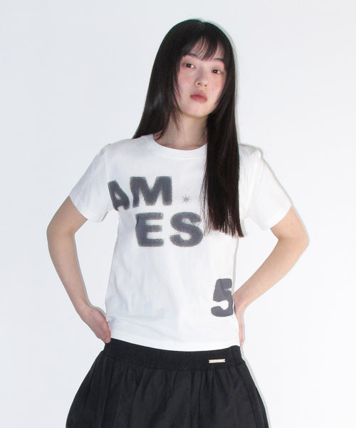 SPRAY 52 TYPO TEE - 3 COLORS WHITE