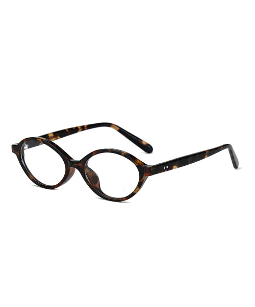 OVAL BLUE-LIGHT GLASSES BLUE