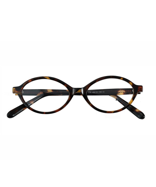 OVAL BLUE-LIGHT GLASSES BLUE