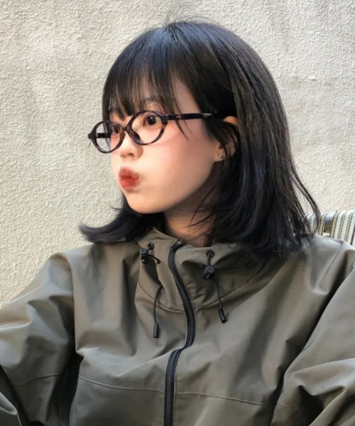 OVAL BLUE-LIGHT GLASSES BLUE
