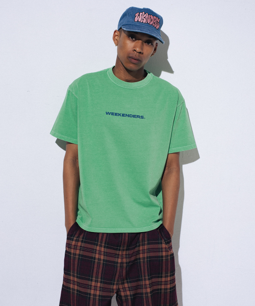 B-LOGO T-SHIRT - 2 COLORS GREEN