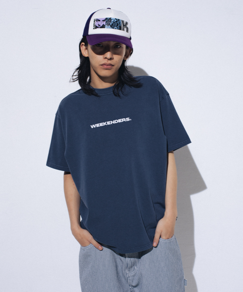 B-LOGO T-SHIRT - 2 COLORS NAVY