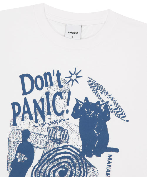 DON’T PANIC ROUND CROP TEE - 2 COLORS