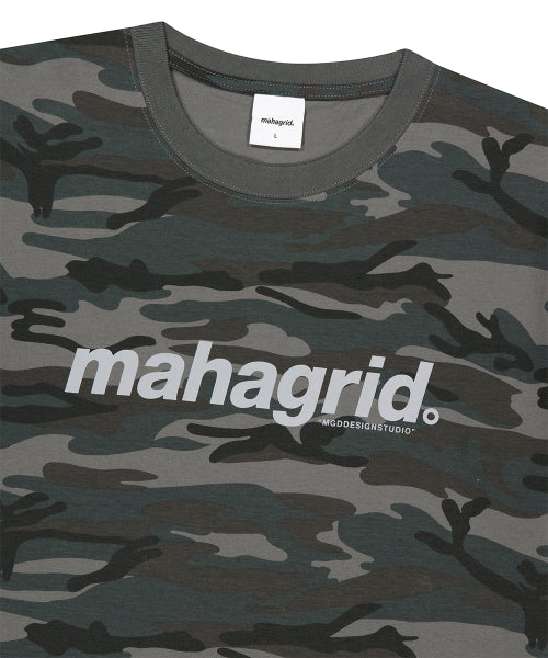 CAMO PATTERN BASIC LOGO CROP TEE - 2 COLORS
