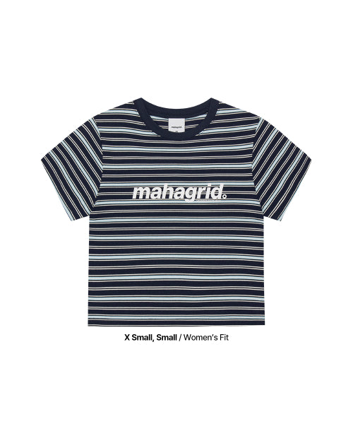 STRIPE BASIC LOGO TEE - 2 COLORS