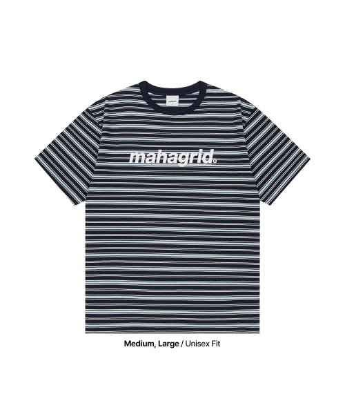 STRIPE BASIC LOGO TEE - 2 COLORS