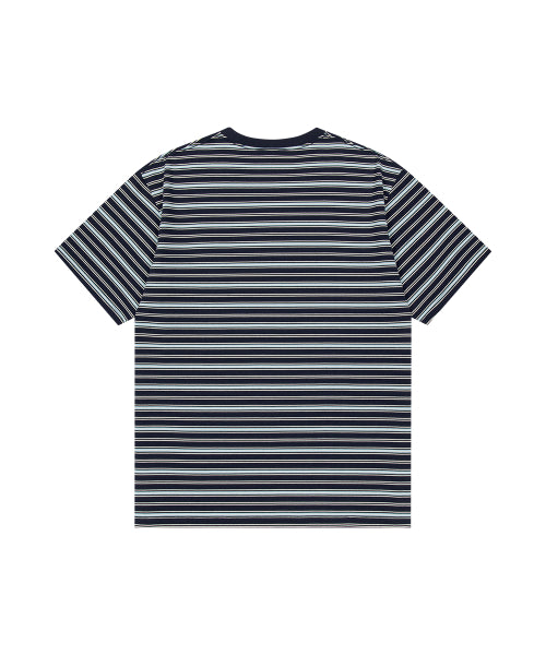 STRIPE BASIC LOGO TEE - 2 COLORS