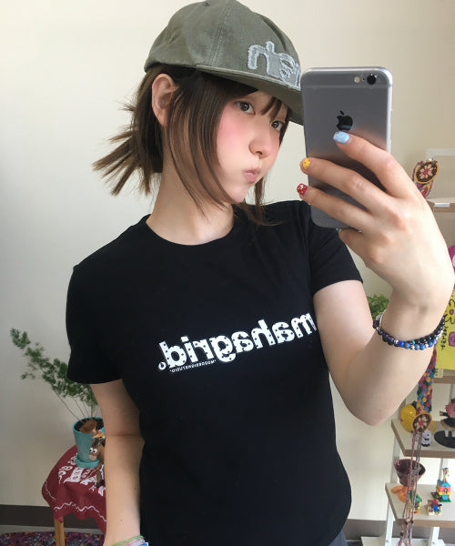 DOT BASIC LOGO ROUND CROP TEE - 2 COLORS