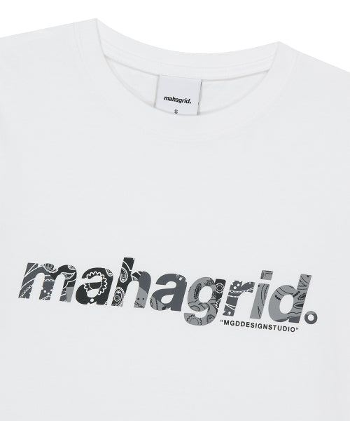PAISLEY BASIC LOGO TEE WHITE