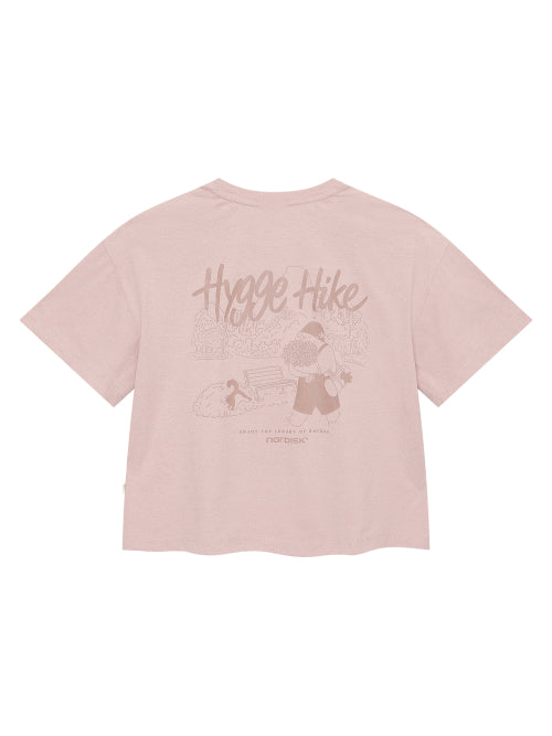 SORONA POLAR BEAR GRAPHIC TEE - 3 COLORS LIGHT PINK