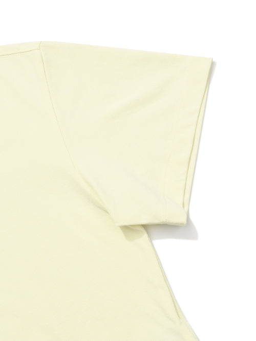 SORONA POLAR BEAR GRAPHIC TEE - 3 COLORS PASTEL YELLOW