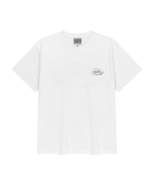 VINTAGE LOGO TYPO TEE - 2 COLORS WHITE