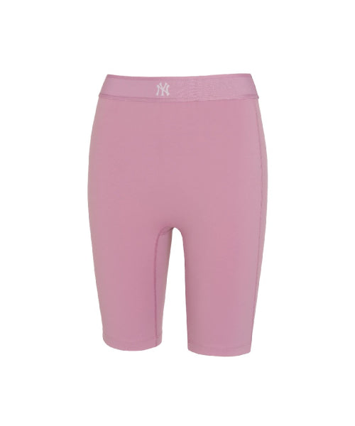 BASIC BAND LOGO POINT BIKE SHORTS NY #KARINA同款! - 2 COLORS PINK