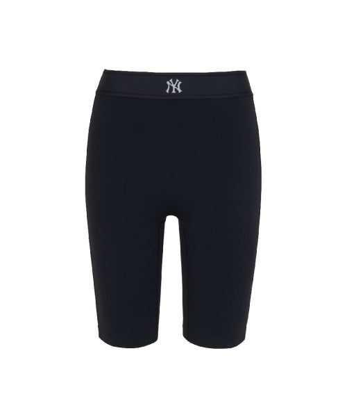 BASIC BAND LOGO POINT BIKE SHORTS NY #KARINA同款! - 2 COLORS BLACK