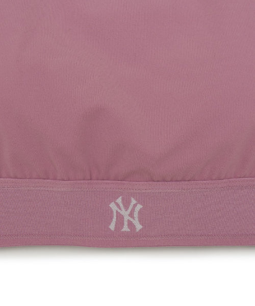 BASIC BAND LOGO POINT CROP TOP NY #KARINA同款! - 2 COLORS PINK