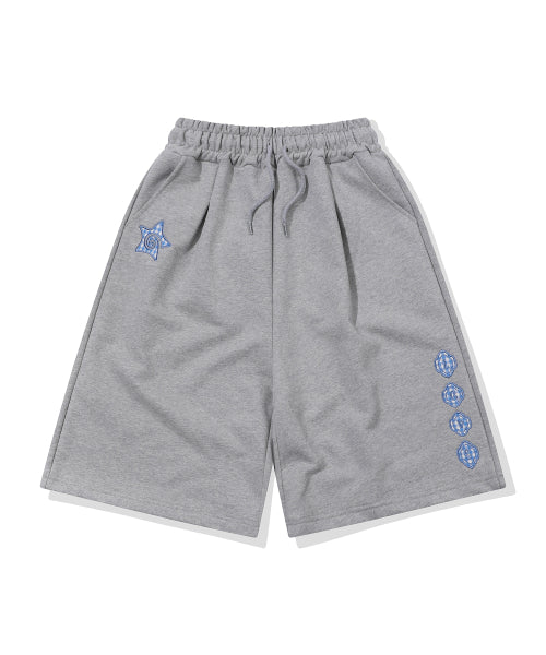 STAR BERMUDA PANTS GREY