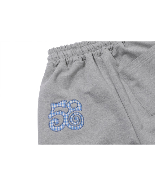 STAR BERMUDA PANTS GREY