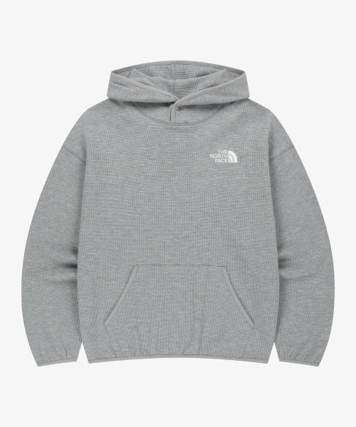 WELT HOODIE MELANGE GREY