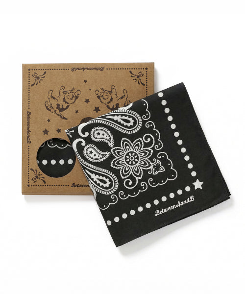 MOON CAT BANDANA - 3 COLORS BLACK