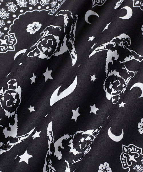 MOON CAT BANDANA - 3 COLORS BLACK