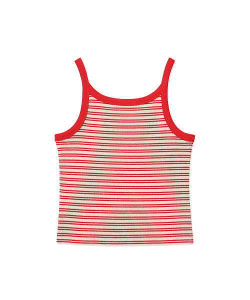 STRIPE SLEEVELESS #GISELLE同款! - 2 COLORS RED