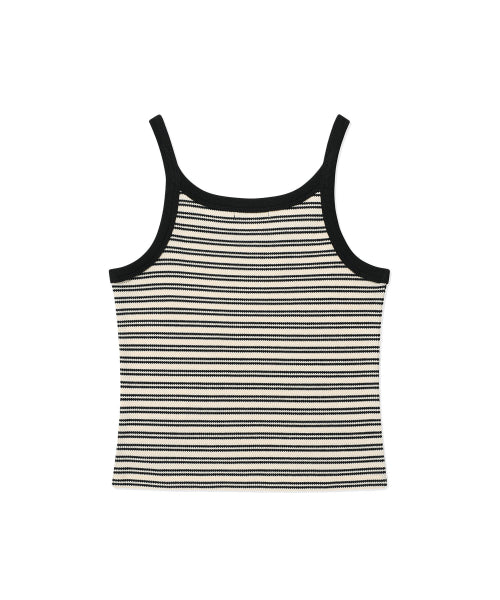 STRIPE SLEEVELESS #GISELLE同款! - 2 COLORS BLACK