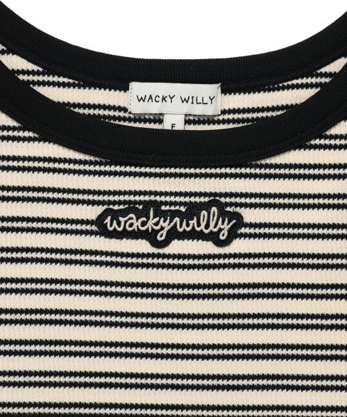 STRIPE SLEEVELESS #GISELLE同款! - 2 COLORS BLACK