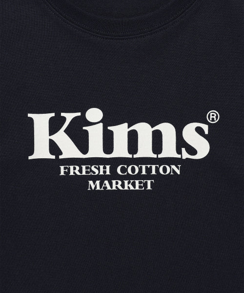 KIMS BAM LOGO T-SHIRT NAVY