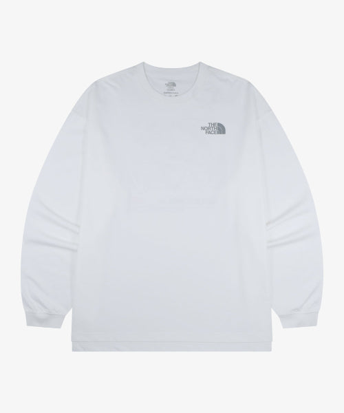 GEODOME LONG SLEEVE TEE WHITE