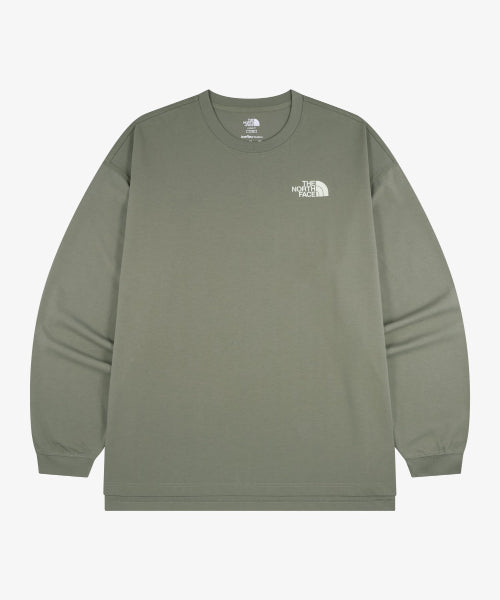 GEODOME LONG SLEEVE TEE SLATE