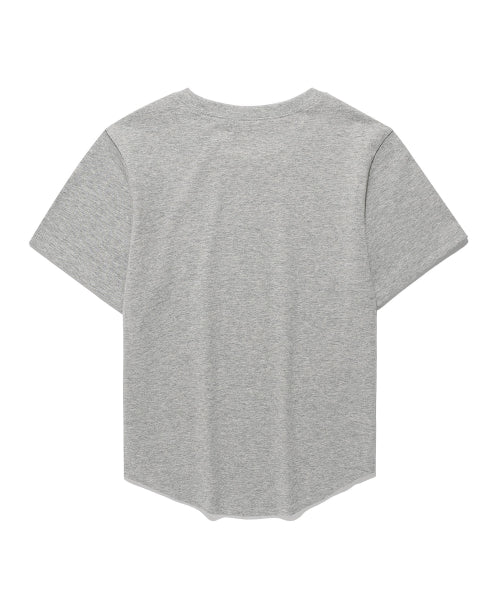 MESSY ALPHA CAMO T-SHIRT - 3 COLORS GREY