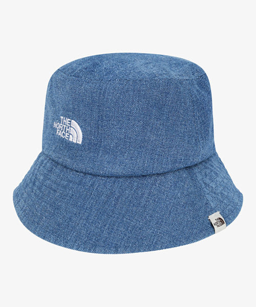 LOGO BUCKET HAT BLUE