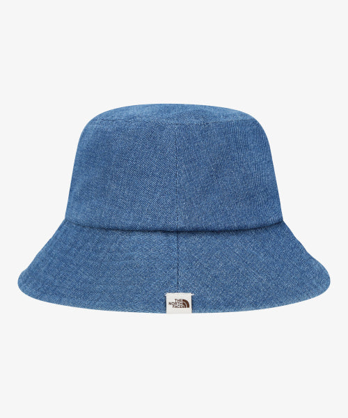 LOGO BUCKET HAT BLUE