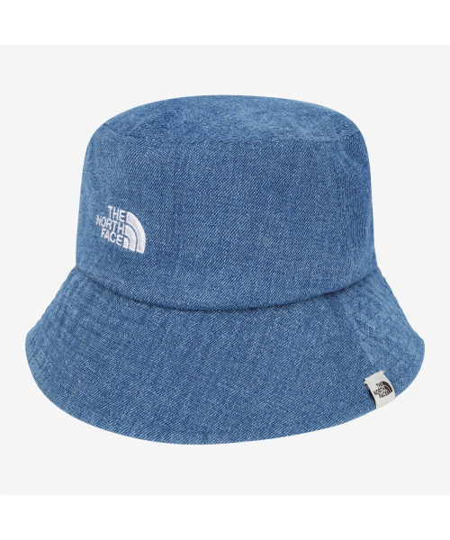 LOGO BUCKET HAT BLUE