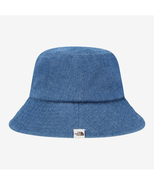 LOGO BUCKET HAT BLUE