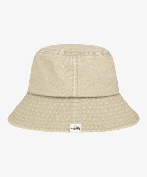 LOGO BUCKET HAT BEIGE