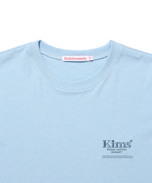 MINI BAM LINE LOGO T-SHIRT - 2 COLORS BLUE
